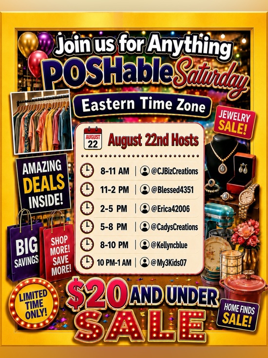 Other - Cadyscreations is LIVE with Anything POSHable!